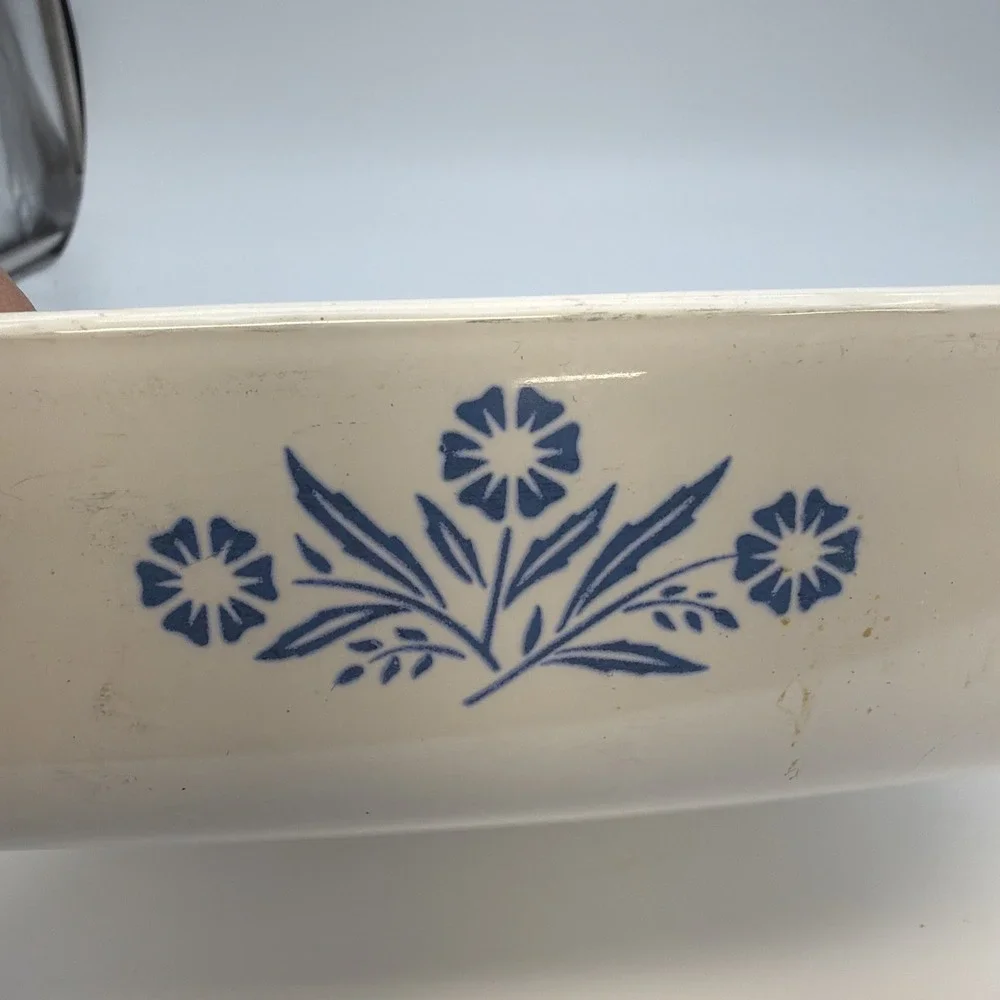 VINTAGE CORNING WARE CORNFLOWER 10x10x2‎ casserole dish